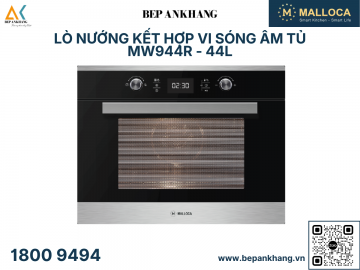Lò nướng kết hợp vi sóng âm tủ Malloca MW944R - Tích hợp nhiều chức năng trong cùng một sản phẩm 